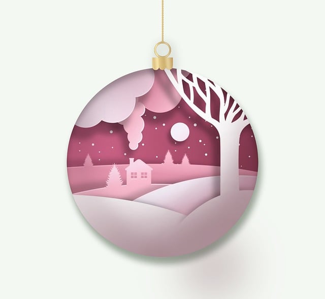 Free Christmas Ball Decoration illustration and picture