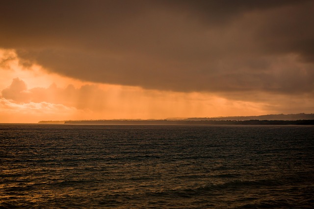 Free Sunset Sea photo and picture