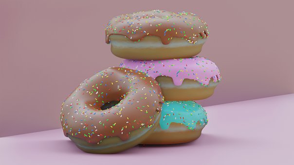 Free Donuts Dessert illustration and picture