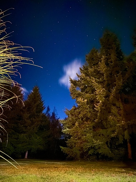 Nacht, Sterne, Starten, Galaxis, Raum