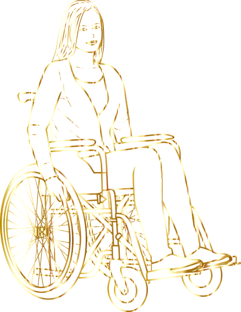 Free woman wheelchair disabled vector