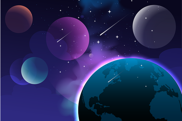 Free Stars Planets illustration and picture