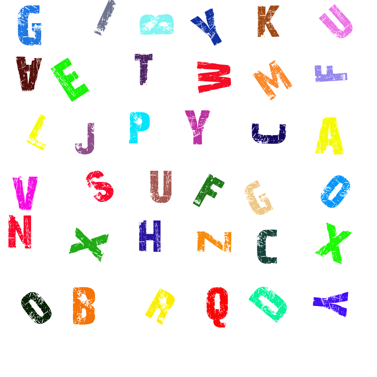 Alphabet Buchstaben Farben Kostenloses Bild Auf Pixabay Pixabay