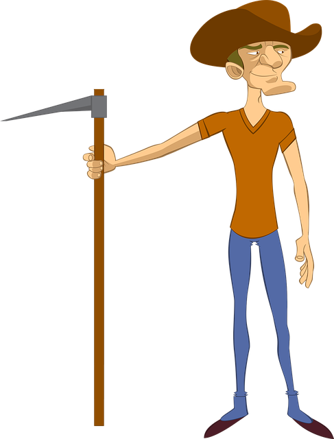 Free farmer farm cowboy vector