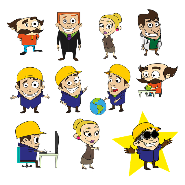 Free characters avatars people vector