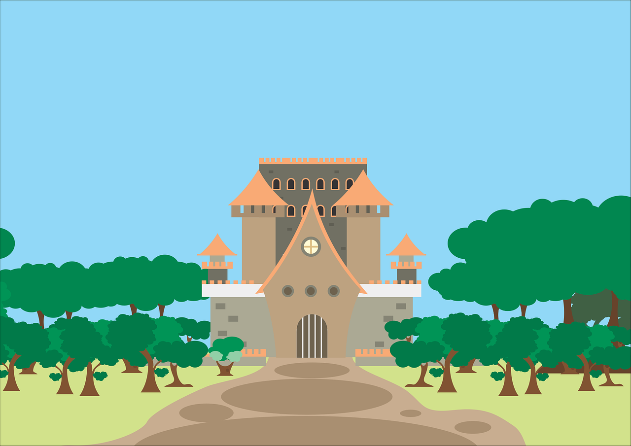 Download free HD stock image of Castle Palace Free castle palace fortress vector