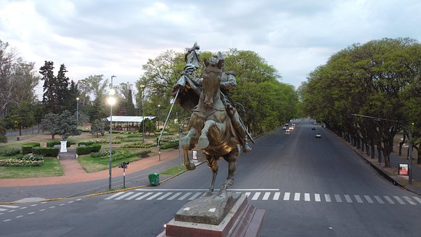 Estatua San Martin, Monumento, Parque