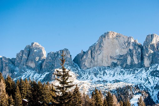 Dolomittene, Fjell, Alpint, Fjellandskap
