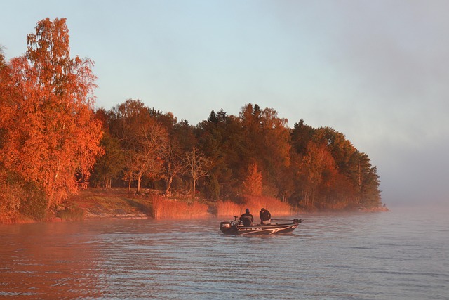 Free Lake Boat photo and picture