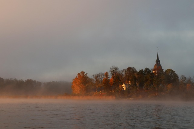 Free Church Autumn photo and picture