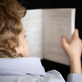 Free Woman Reading photo and picture