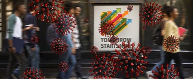 Free coronavirus virus future illustration