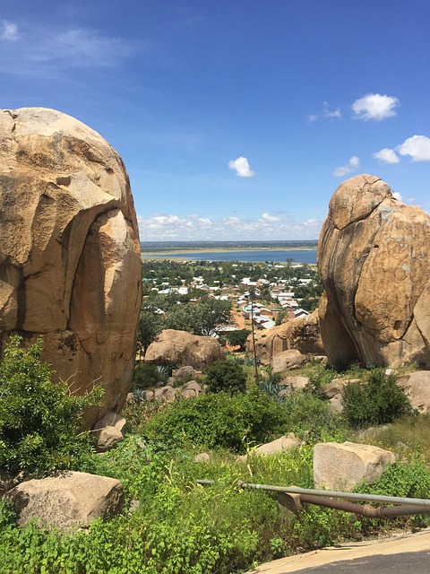 Afrika, Tansania, Steine, Landschaft
