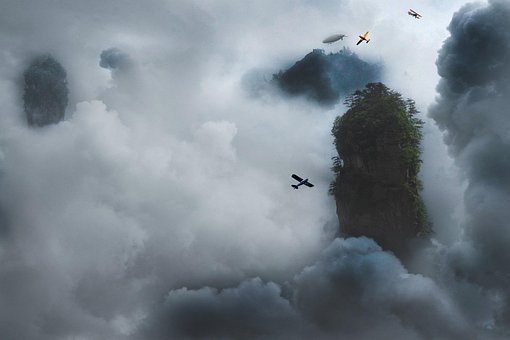 Free Plane Fly photo and picture