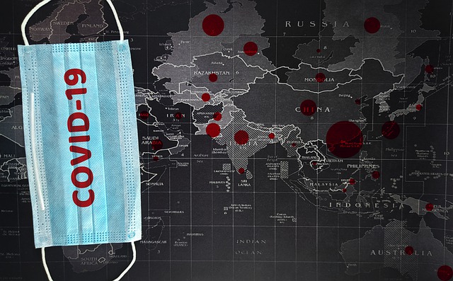 Free map face mask nations illustration