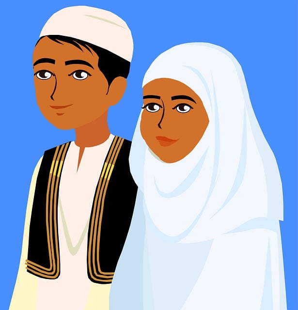 Free couple man woman illustration