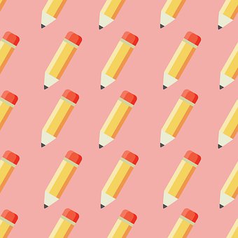 Free Pencils Pattern illustration and picture