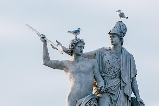 Esculturas, Estatuas, Naturaleza, Aves