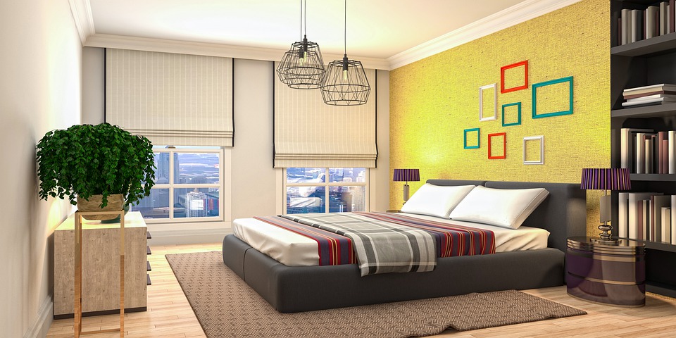 Kamar Tidur Interior Desain - Gambar gratis di Pixabay