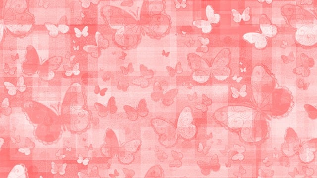 Free butterflies insect pattern illustration