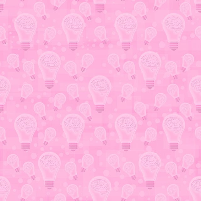 Free light bulbs brains design illustration