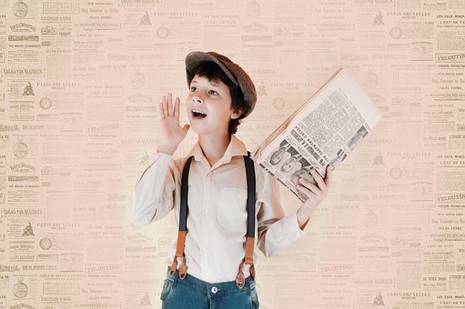 以上の無料新聞配達 新聞画像 Pixabay