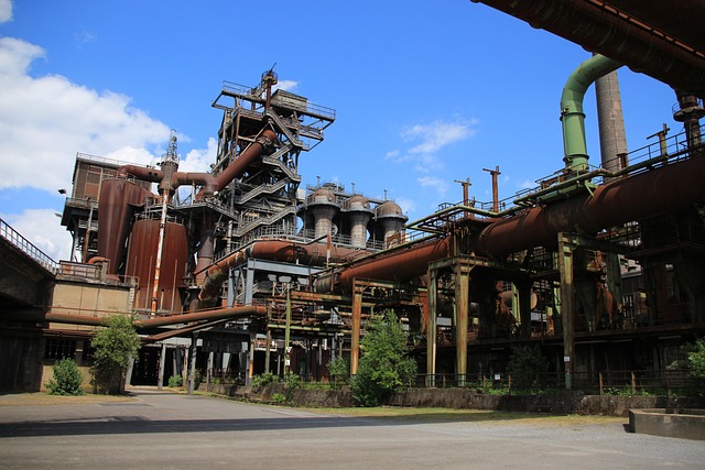 Průmysl, Technika, Průmyslový, Budova