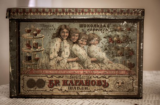 Caja, Viejo, Retro, Nostalgia