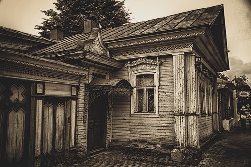 Casa, Viejo, Arquitectura, Edificio