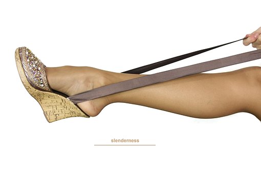 Pierna, Zapatos, Mujer, Tacones, Medias