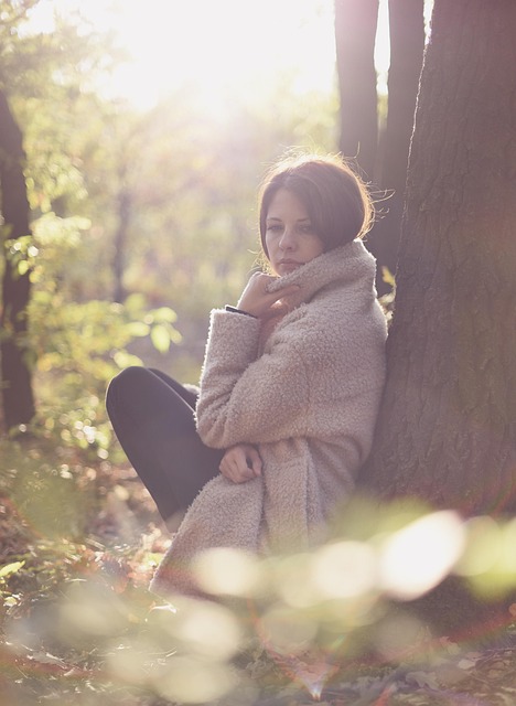 Woman, Autumn, Privacidade, Solidão