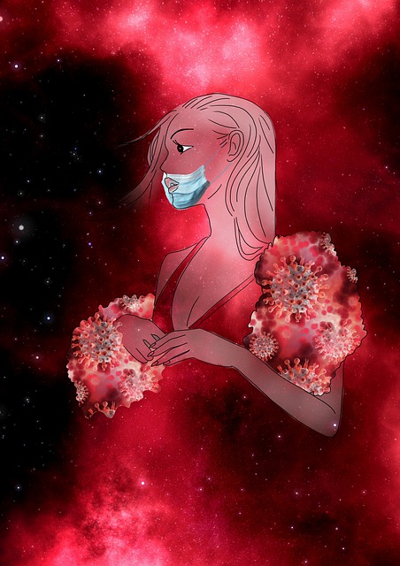 Free Woman Face Mask illustration and picture