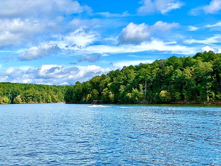 Lac, L'Eau, Ciel, Nature, Paysage