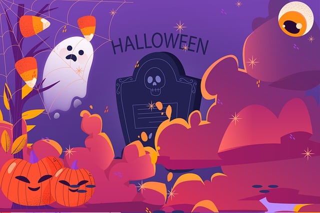 Free Halloween Pumpkins illustration and picture