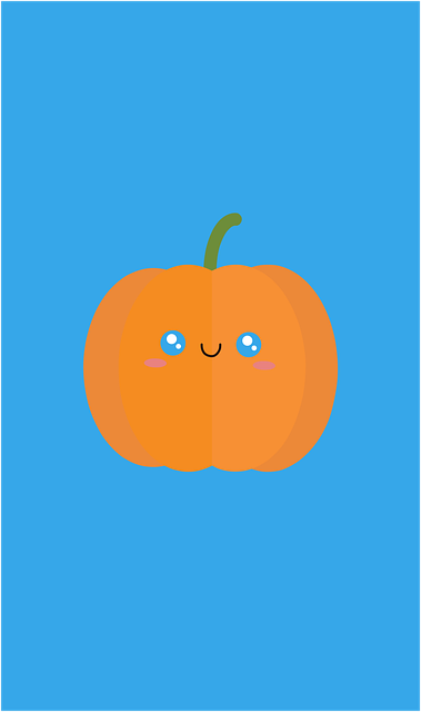 Free pumpkin halloween decoration vector