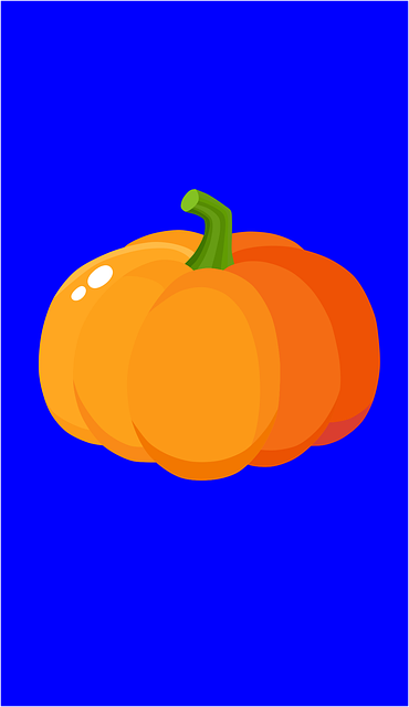 Free pumpkin halloween decoration vector