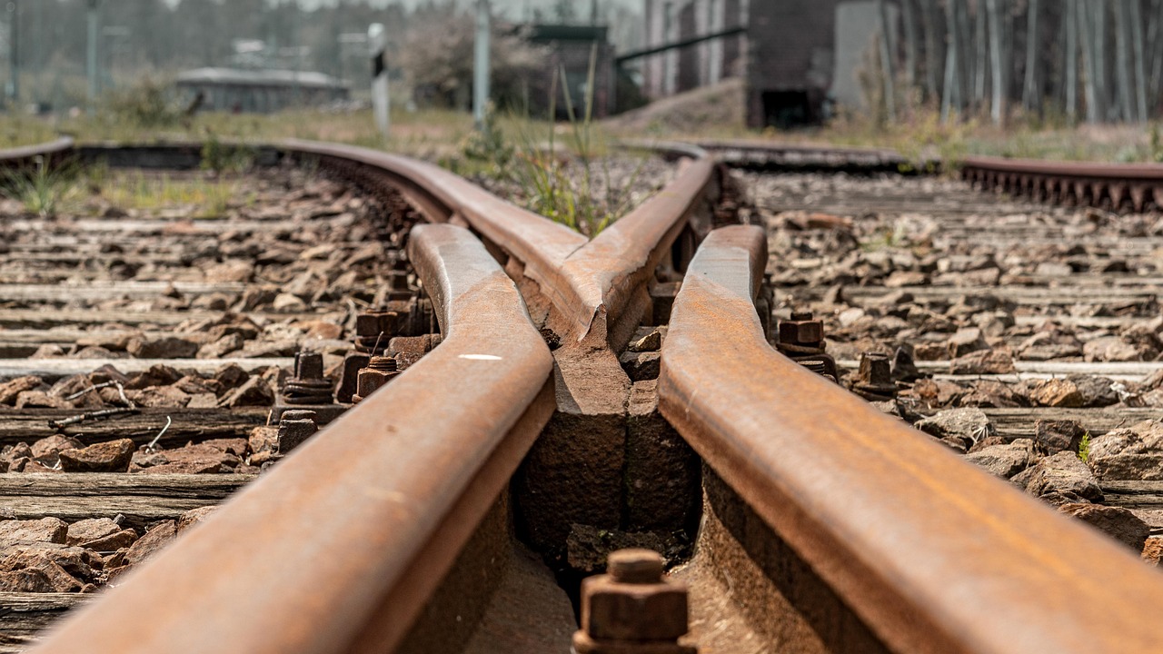 Rails Railway Tracks Free photo on Pixabay