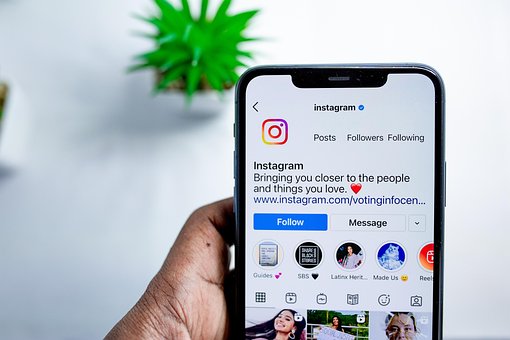 Mobiltelefon, Skærm, Instagram, App
