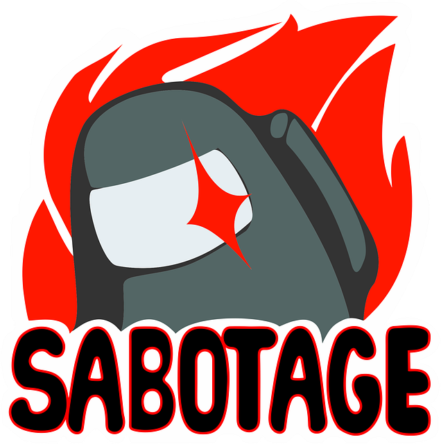 Free Among Us Sabotage vector and picture