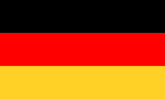 Alemanha, Bandeira, Alemão
