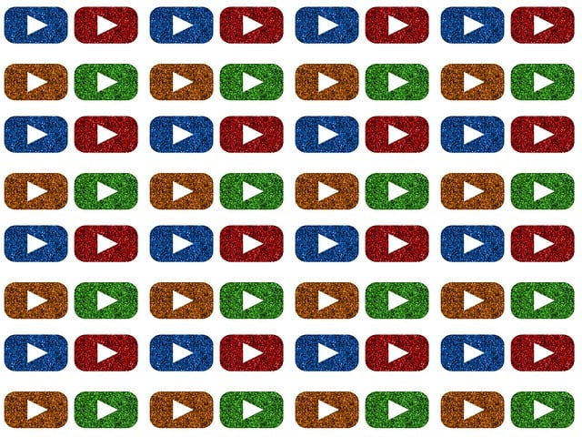 Download free HD stock image of Youtube Logo Free youtube logo pattern illustration