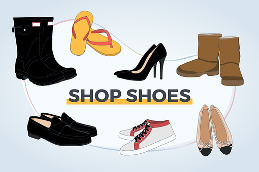 Free Shoes Online Shopping illustration and picture