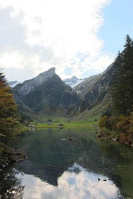 Free Lake Mountains photo and picture