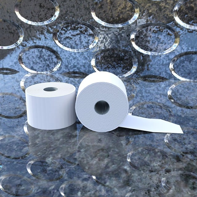 Free toilet paper roll tissue illustration