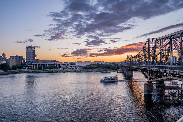 Free Bridge River photo and picture