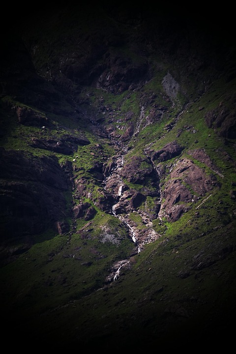 Llin Ridge 瀑布 西林里奇 Cuillins - Pixabay上的免费照片 - Pixabay