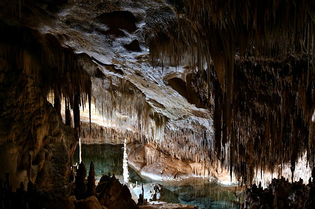 Stalactieten Grot, Mallorca, Europa