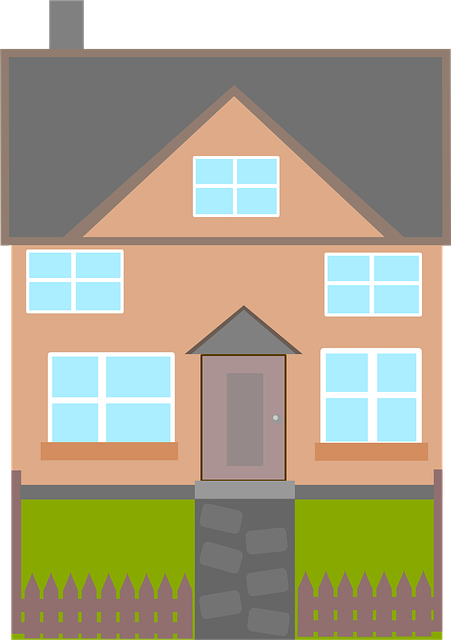 Free house building architecture vector