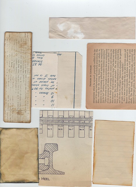 Antik-Papier, Alt, Seiten