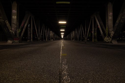 Free Bridge Night photo and picture